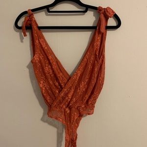Free People Lace Bodysuit